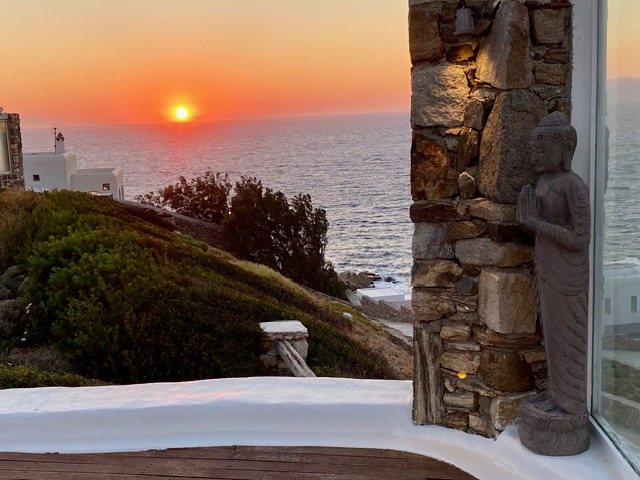 Tramonto sul mare