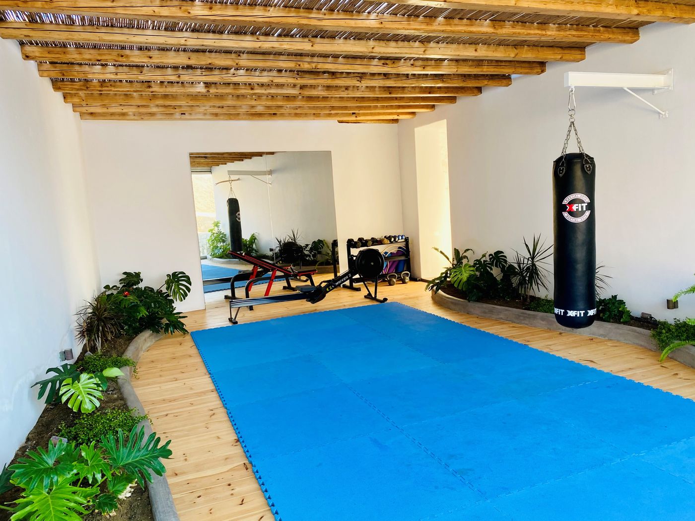 Palestra vista mare